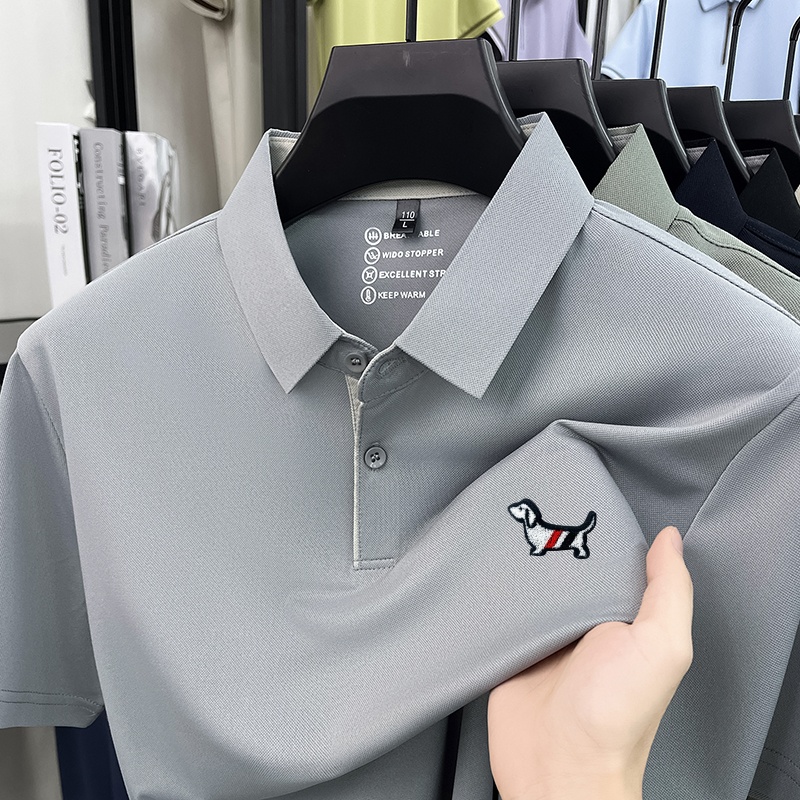 Polo Shirt Pique - Herenshirt met korte mouwen, polyester spandex