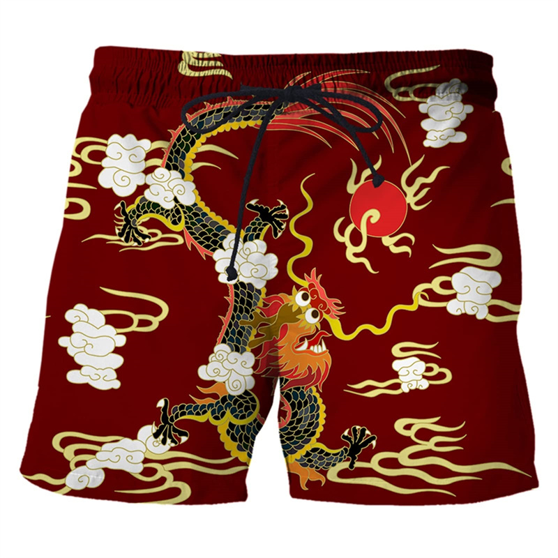 Chinese Dragon 3D-print Zwembr - Trunks Board Surf recensie en prijs