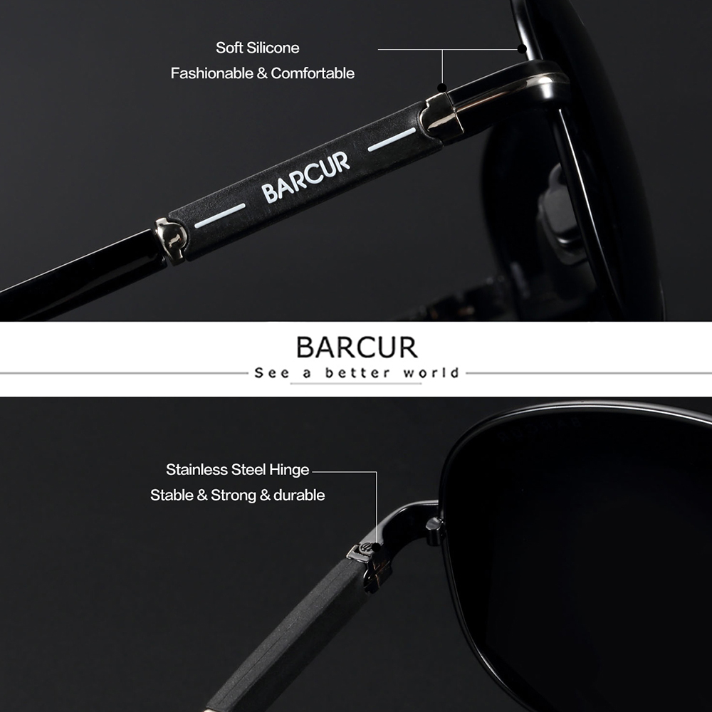 BARCUR Gepolariseerde Heren Zo - Sunglasses Aviator Polarized recensie en prijs