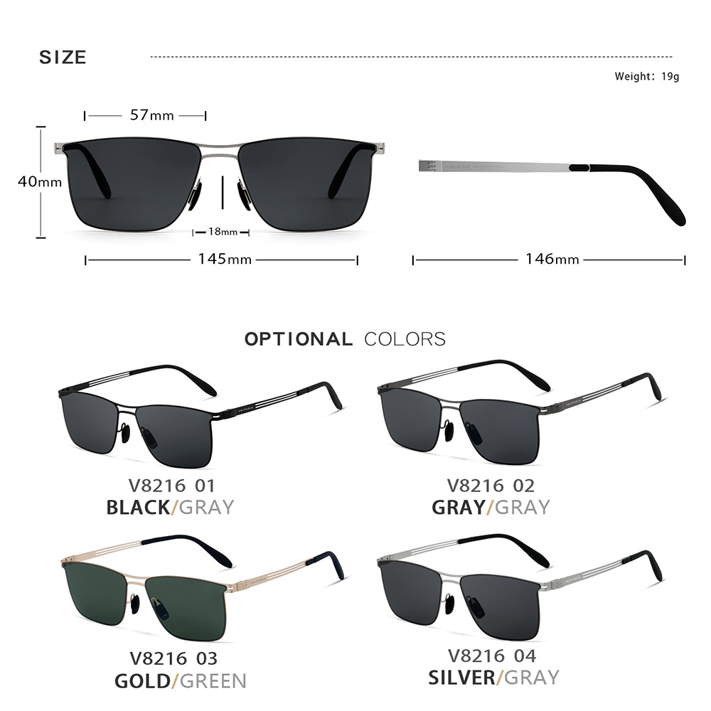 VEITHDIA Heren gepolariseerde  - Sunglasses Aviator Polarized recensie en prijs