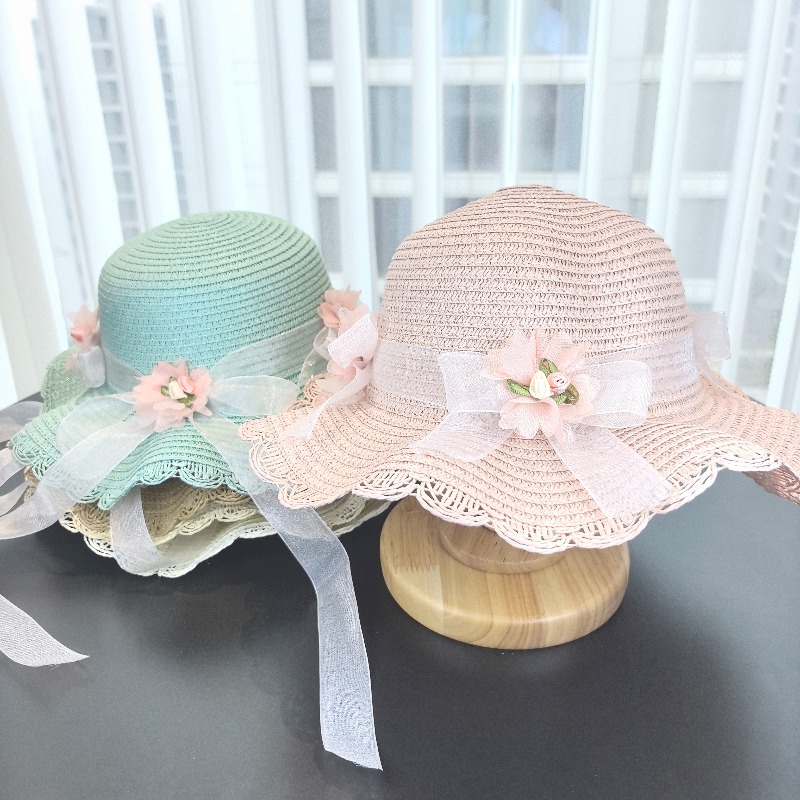 Meisjes 2-delige strohoed effe - Bucket Hat Straw recensie en prijs